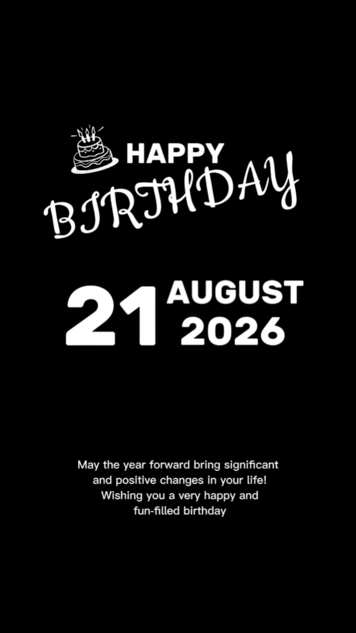 happy birthday 