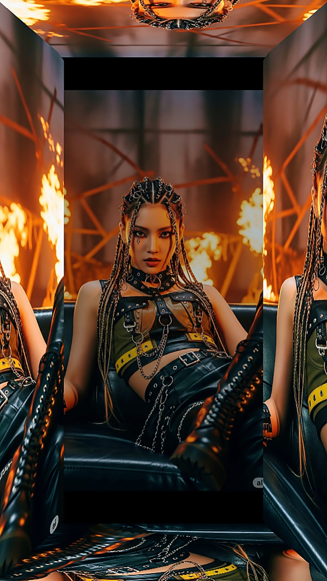 girl fire