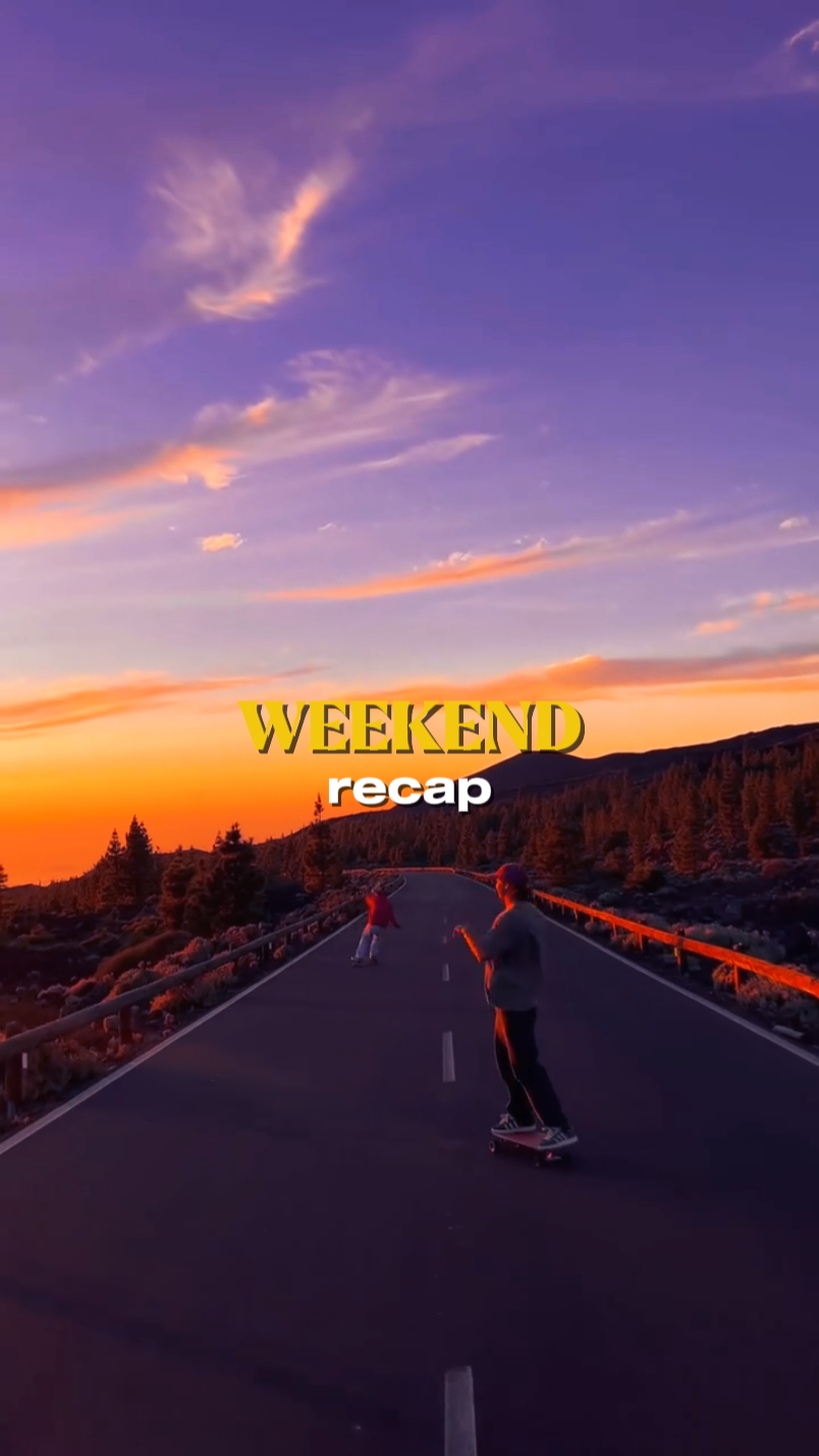 weekend recap