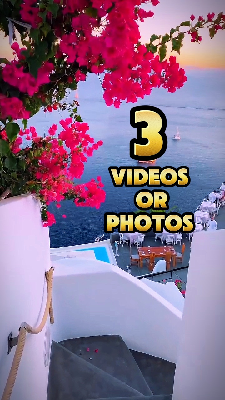 3 videos o fotos 