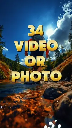 34 video or photo