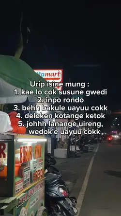 Urip isine mung :