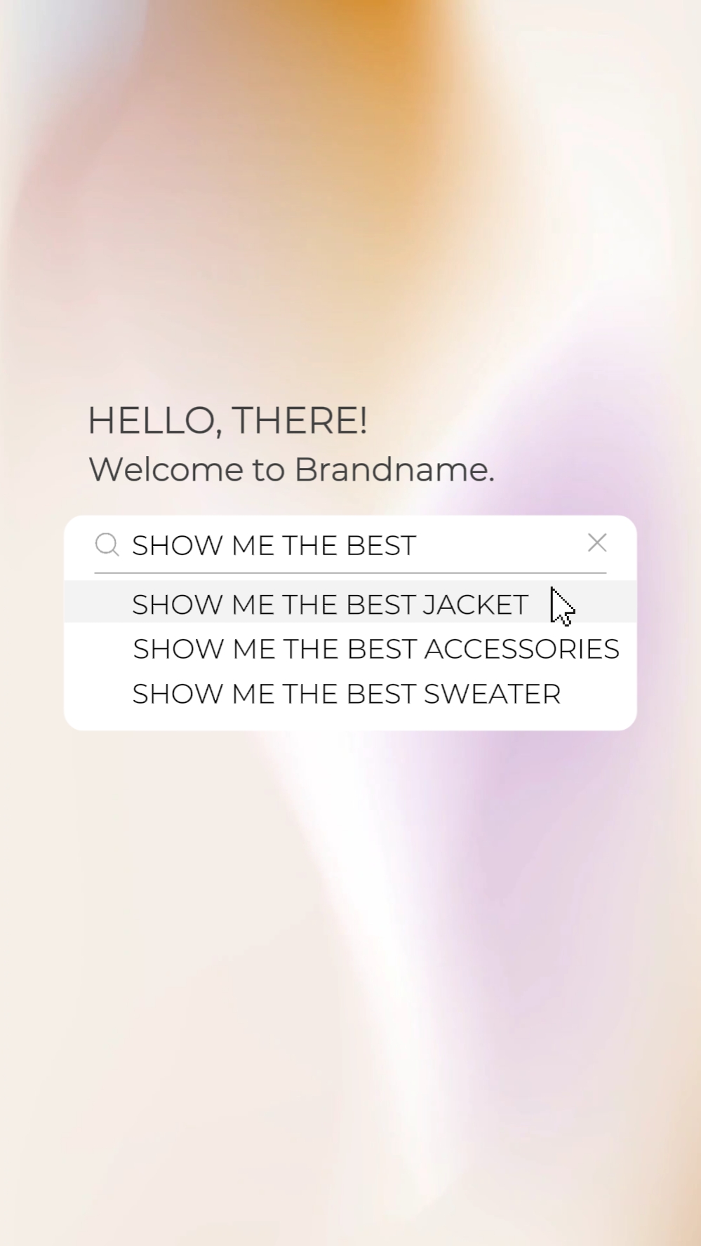 Solicitud abierta Solicitud IU Accesorios de mujer Moda en estilo TikTok