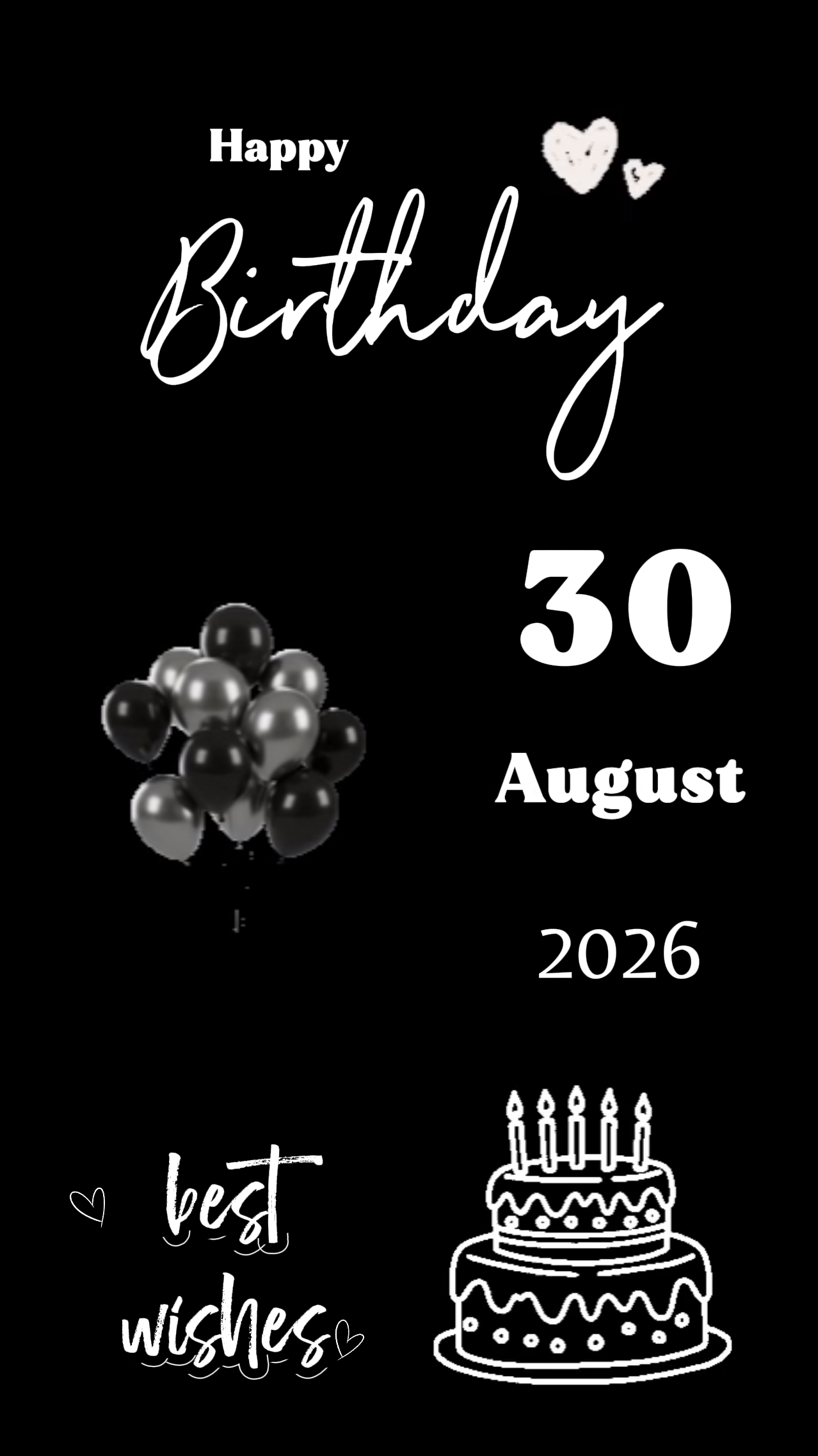 hbd 30 august
