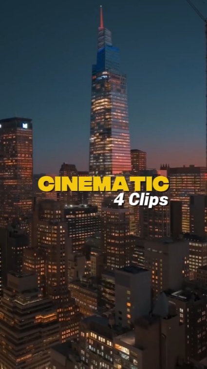 4 Clips Cinematic