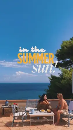 Vacation summer sun
