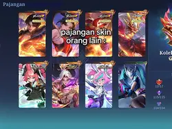 pajangan skin mlbb