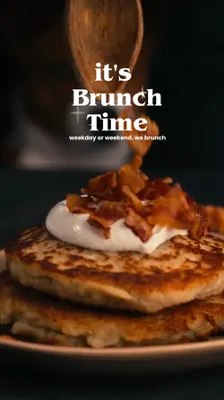 it's brunch time