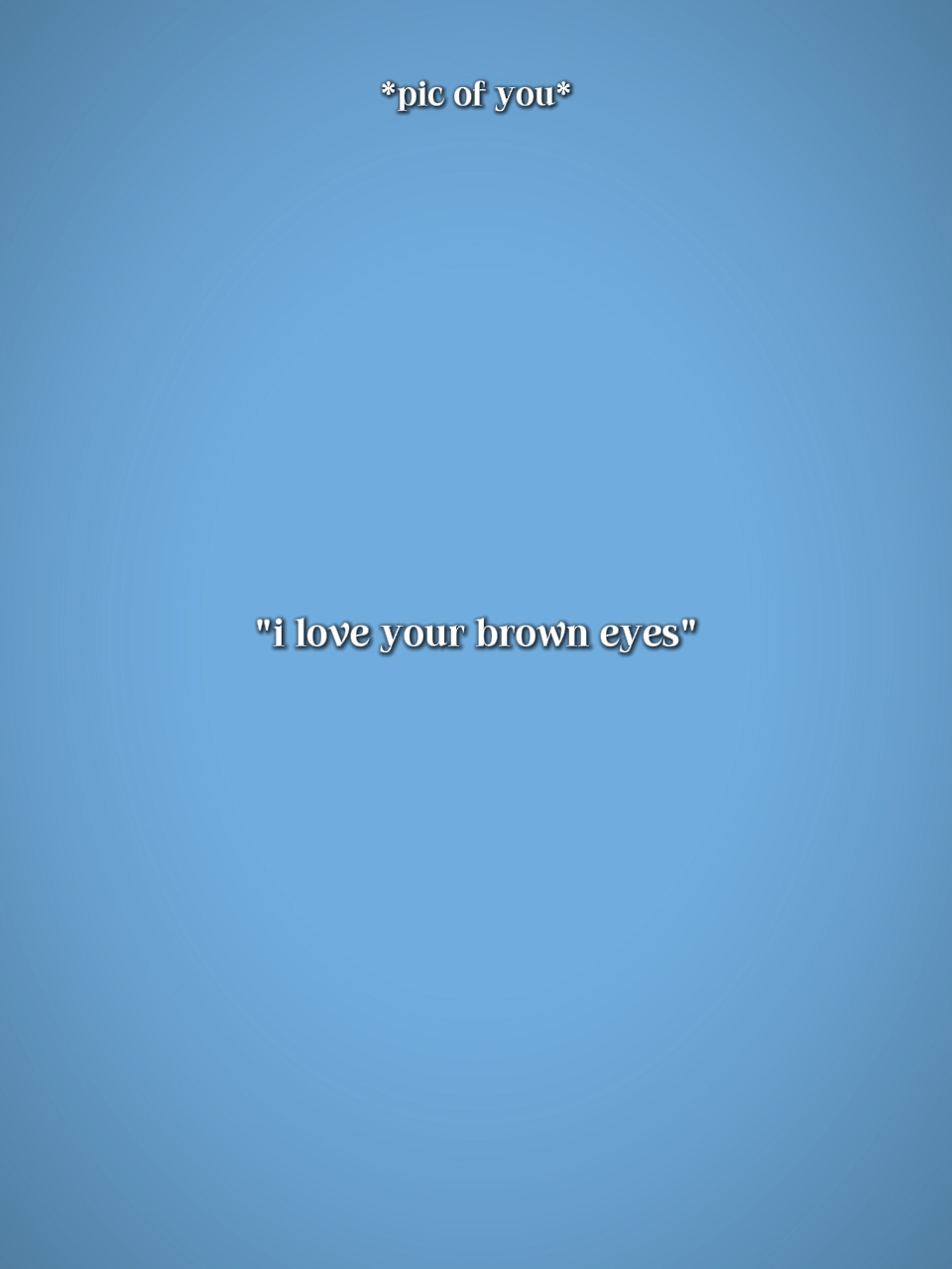 Braune Augen 