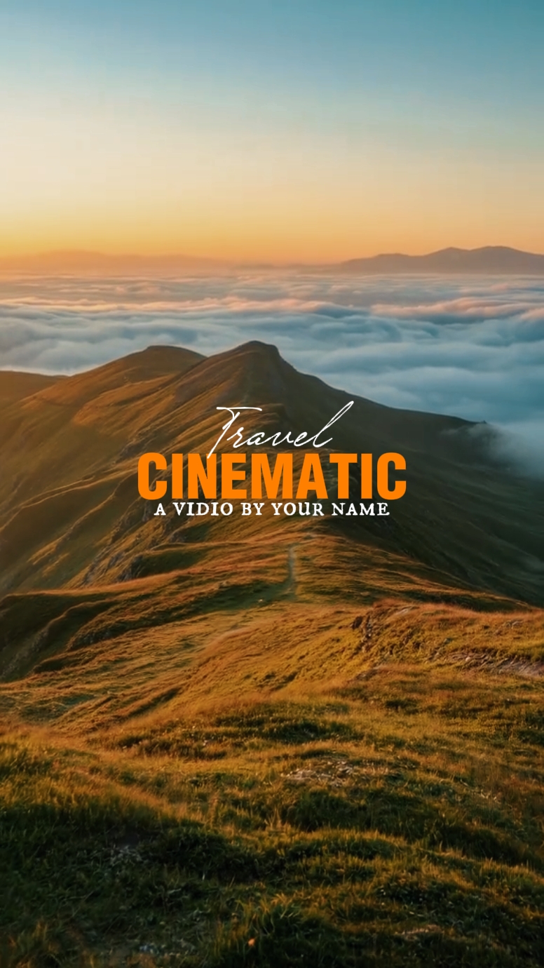 Travel cinematic