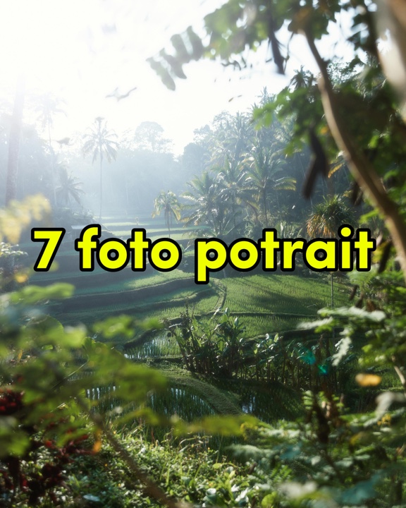 7 retrato de foto