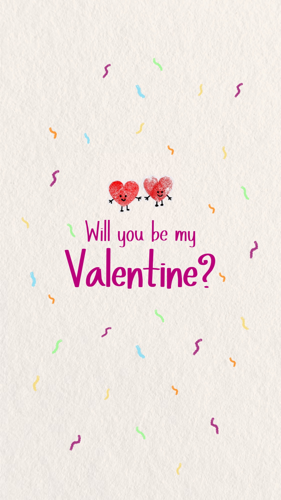 be my valentine