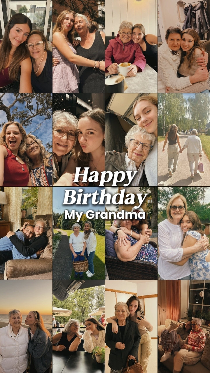 HAPPY BDAY GRANDMA