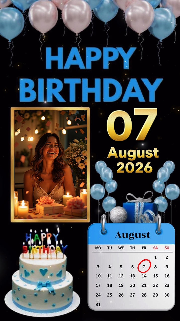 HBD 07 August 2026