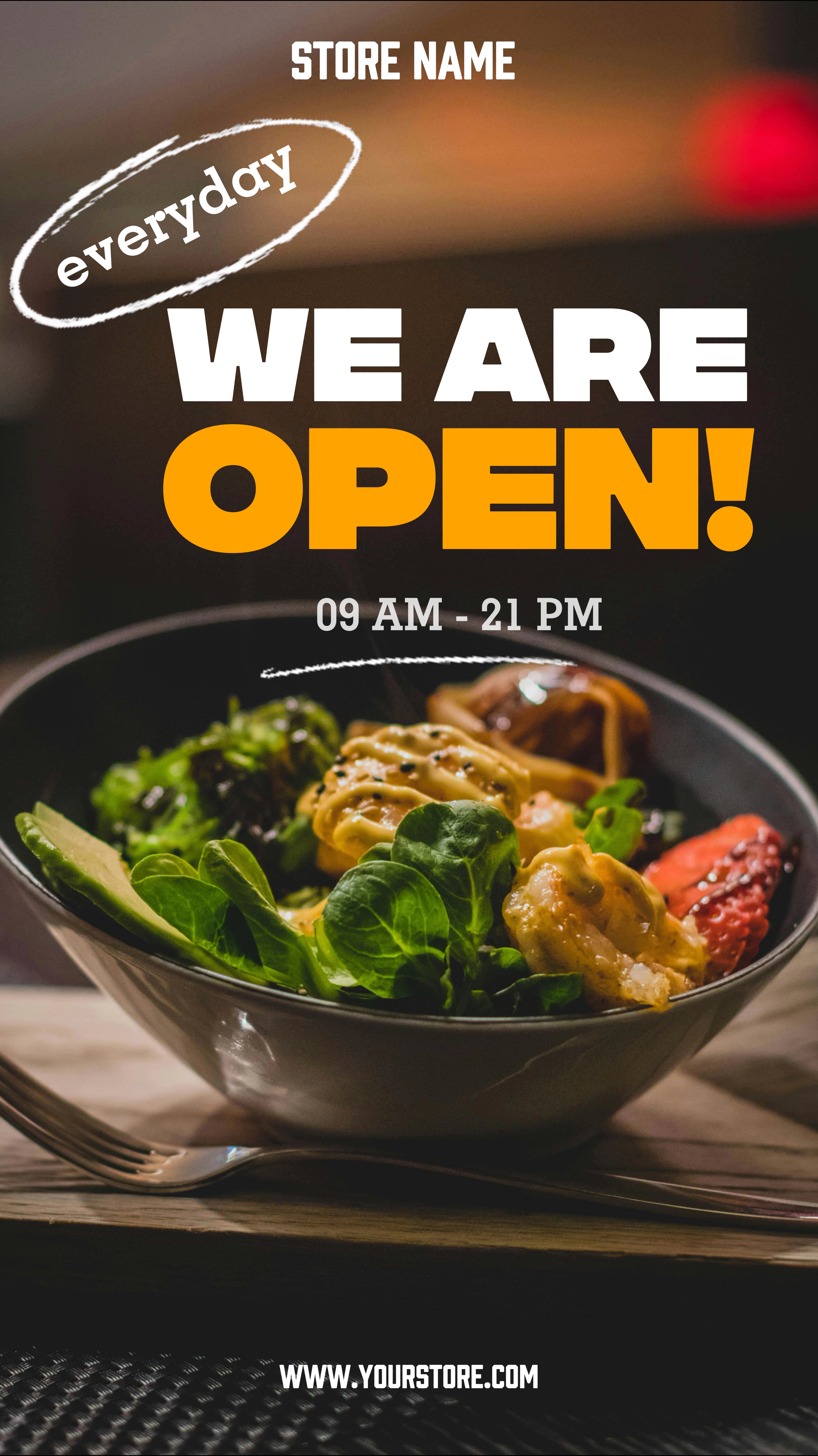 were open