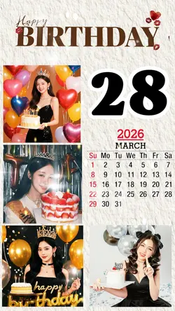 BIRTHDAY 28 MARCH