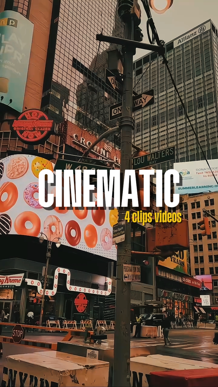 CINÉMATIQUE 4 VIDÉOS 