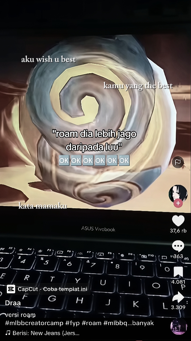 roam dia lebih jago