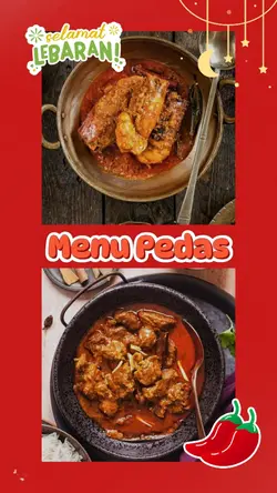 Menu Lebaran pedas