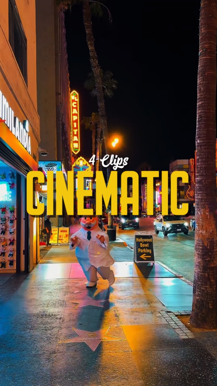 4 CLIPES CINEMÁTICOS