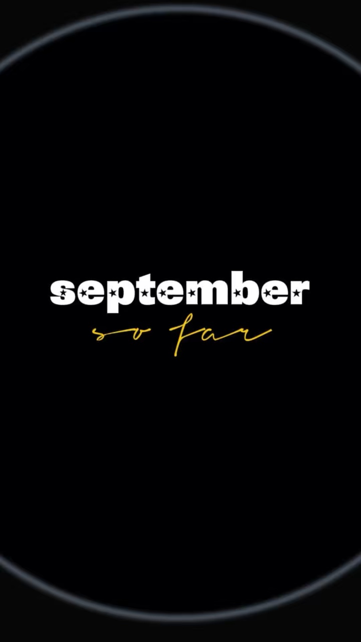 Septiembre hasta ahora