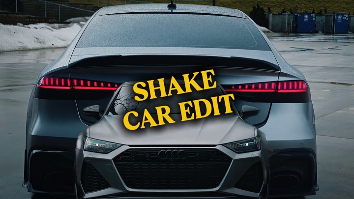 EDICIÓN DEL COCHE AGITADO