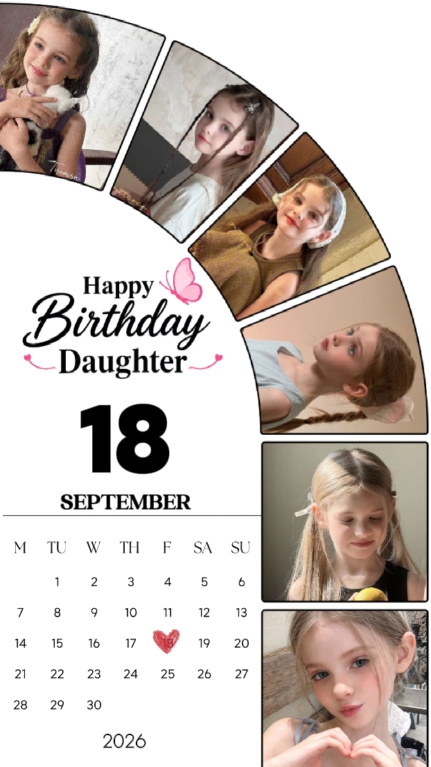 BDAY DAUGHTER 18 SEP