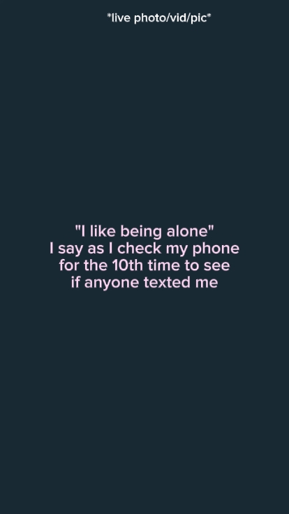 alone