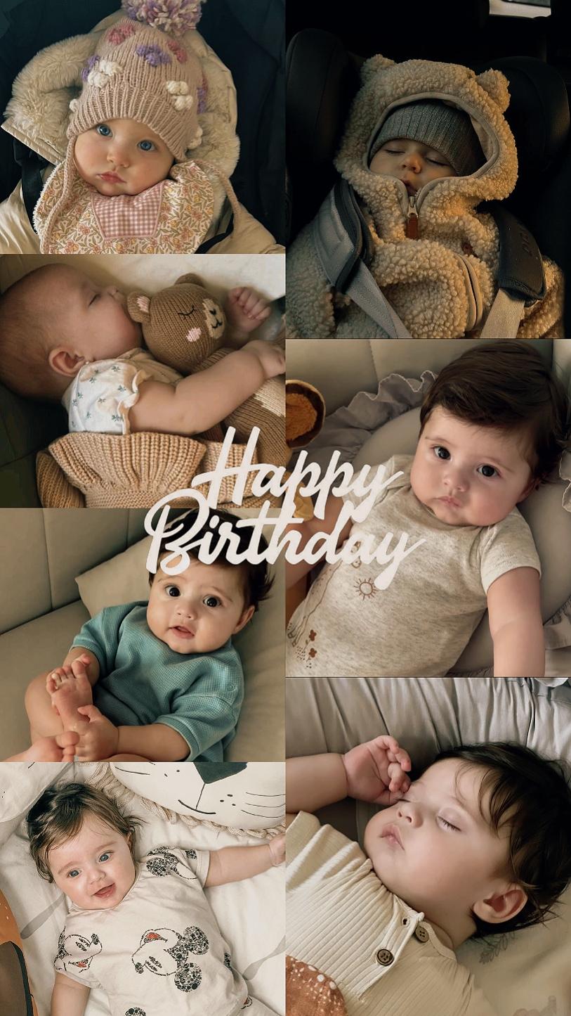 Joyeux anniversaire bébé 