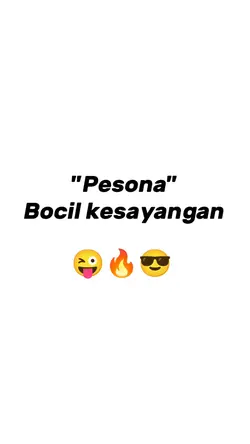 pesona bocil ksyng