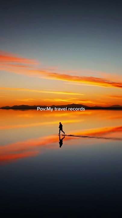 Pov:My travel record