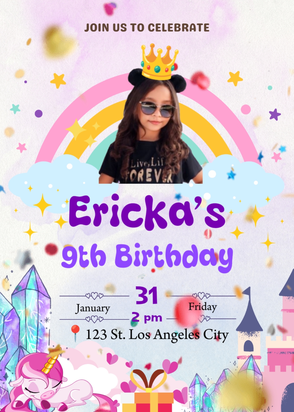 INVITACIÓN DE CUMPLEAÑOS