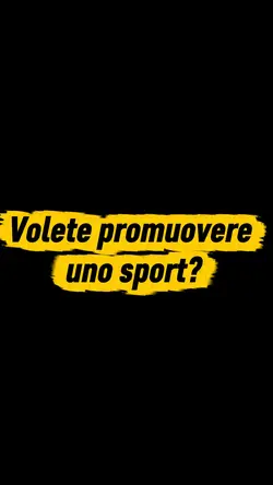 Promozione sport 