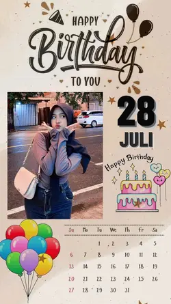 28 Juli Birthday 