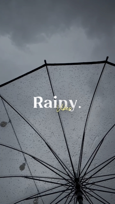 rainy vibes 