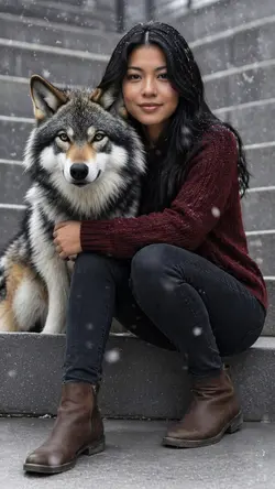 you with the wolf