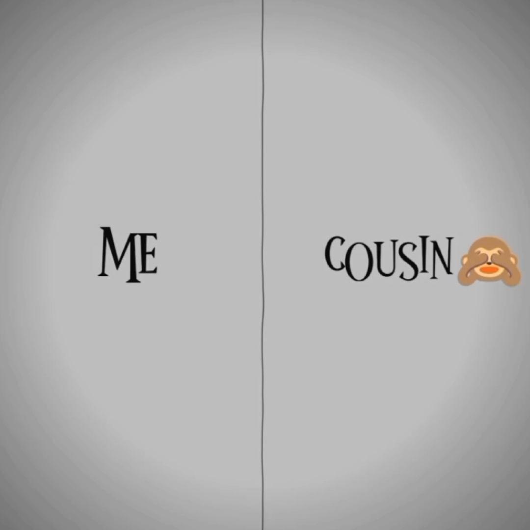 Ich und Cousin 
