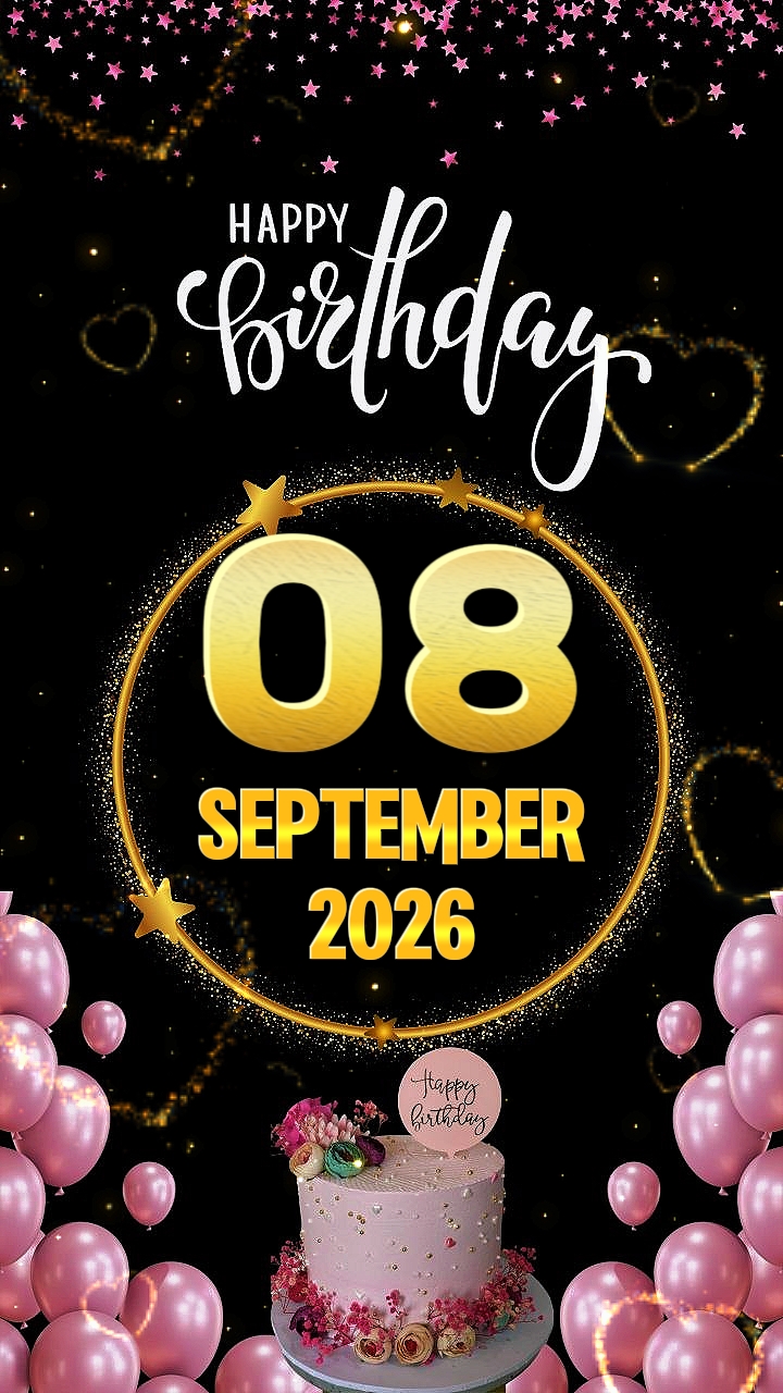 HBD 08 September2026