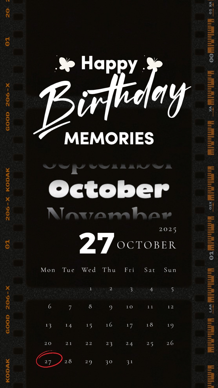 Anniversaire d'octobre