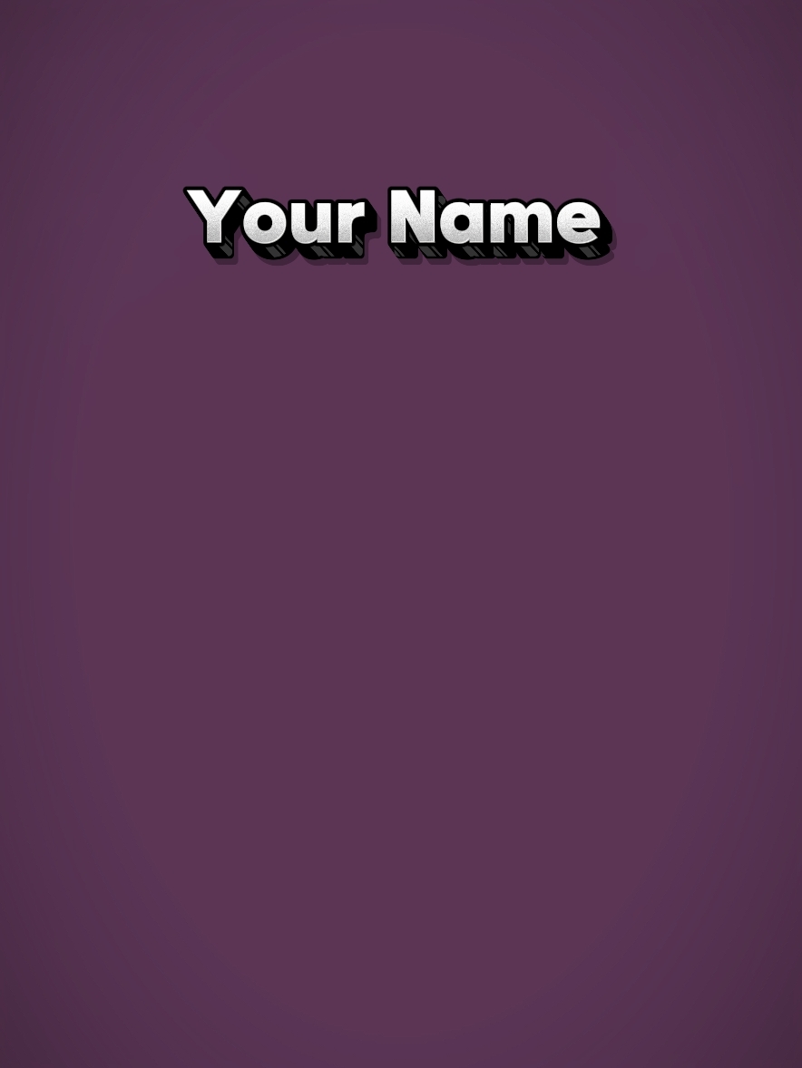 Your name