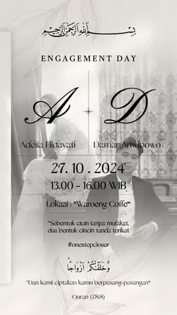 UNDANGAN ENGAGEMENT