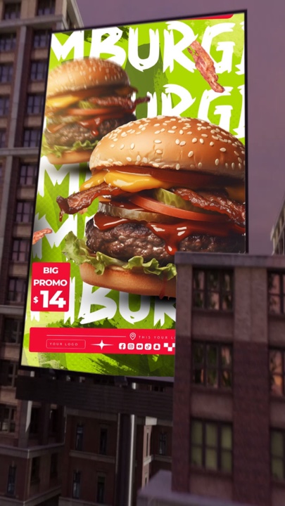 Selebaran Poster Makanan