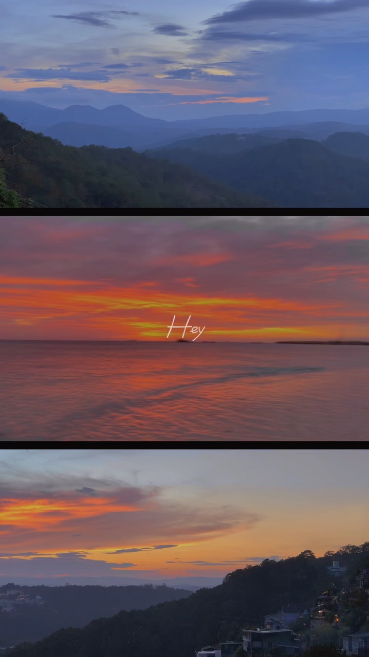 [3 ảnh ngang] sunset