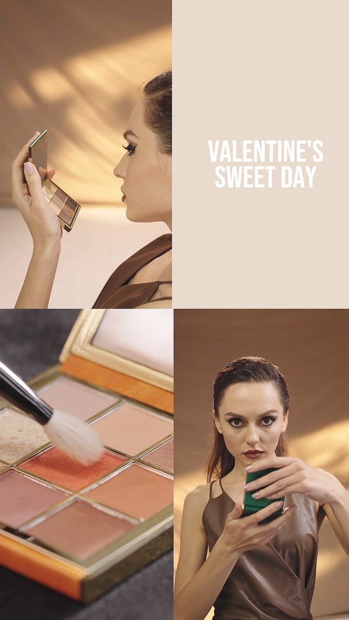 Tema Bisnis Hari Valentine Beatuy & Produk Perawatan Pribadi Haul Minimalis