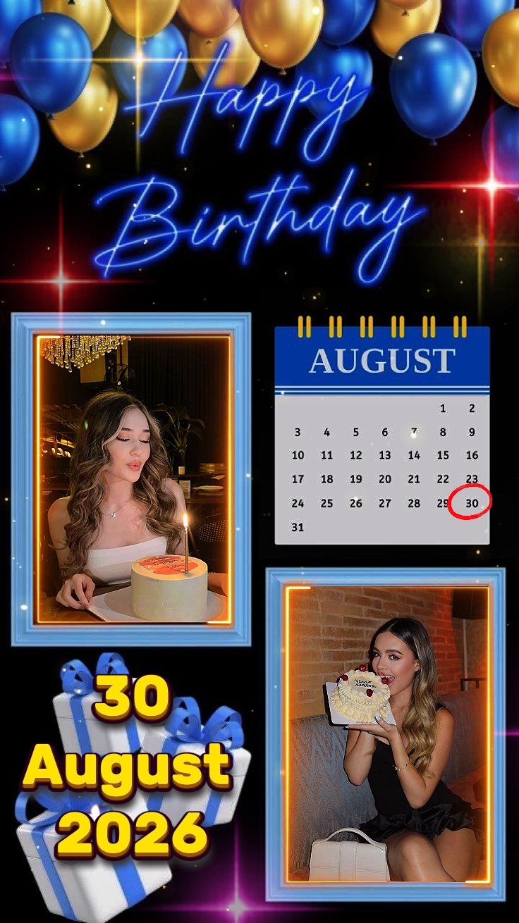HBD 30 août 2026