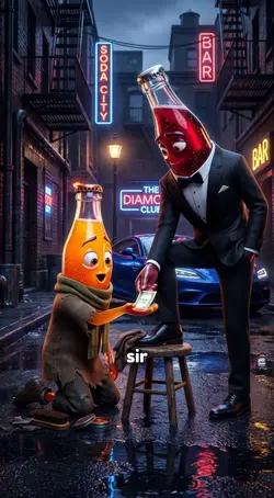 Red fruit cola & Kid