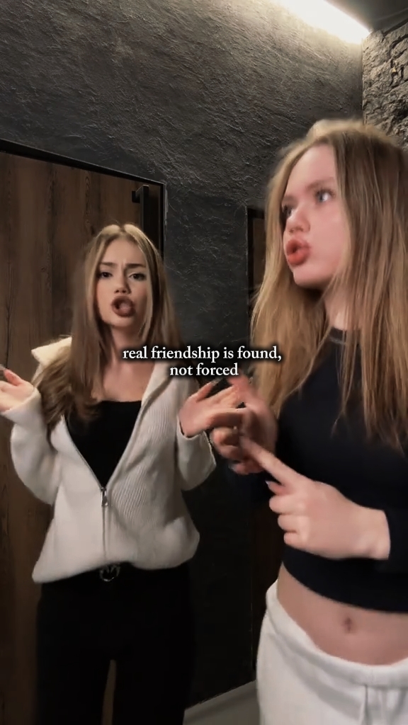 Echte Freundschaft ist f