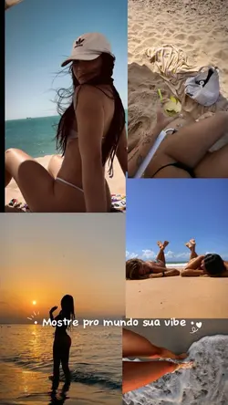 Vibe praia momentos