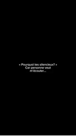 Silencieux..