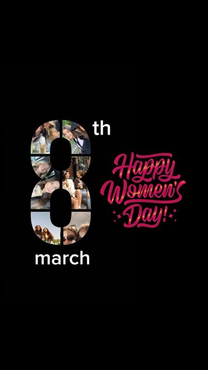 Feliz dia da mulher 